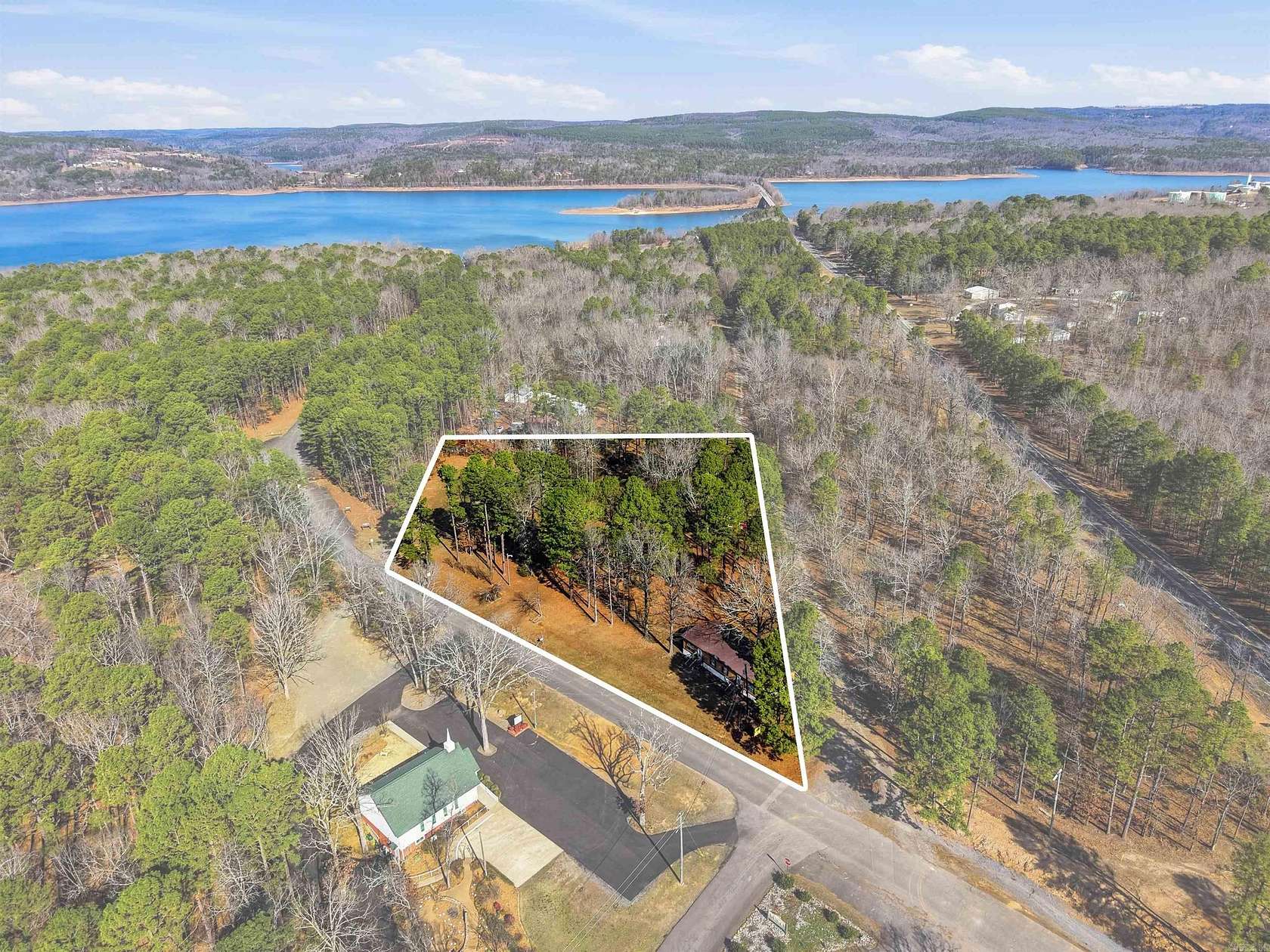 2.48 Acres of Land with Home for Sale in Greers Ferry, Arkansas