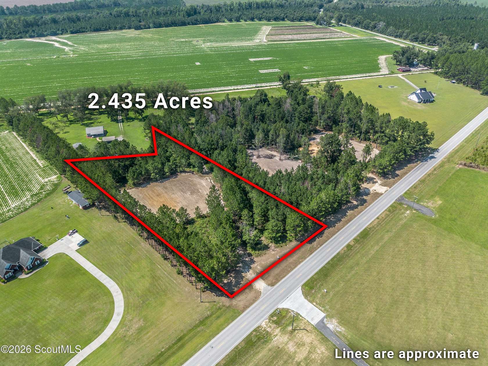 2.44 Acres of Residential Land for Sale in Blackshear, Georgia