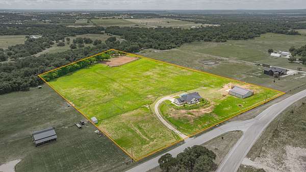 15.4 Acres of Land with Home for Sale in Weatherford, Texas