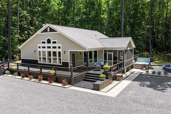 4.81 Acres of Land with Home for Sale in Weems, Virginia