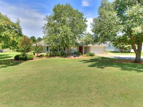 1.5 Acres of Land with Home for Sale in McLoud, Oklahoma