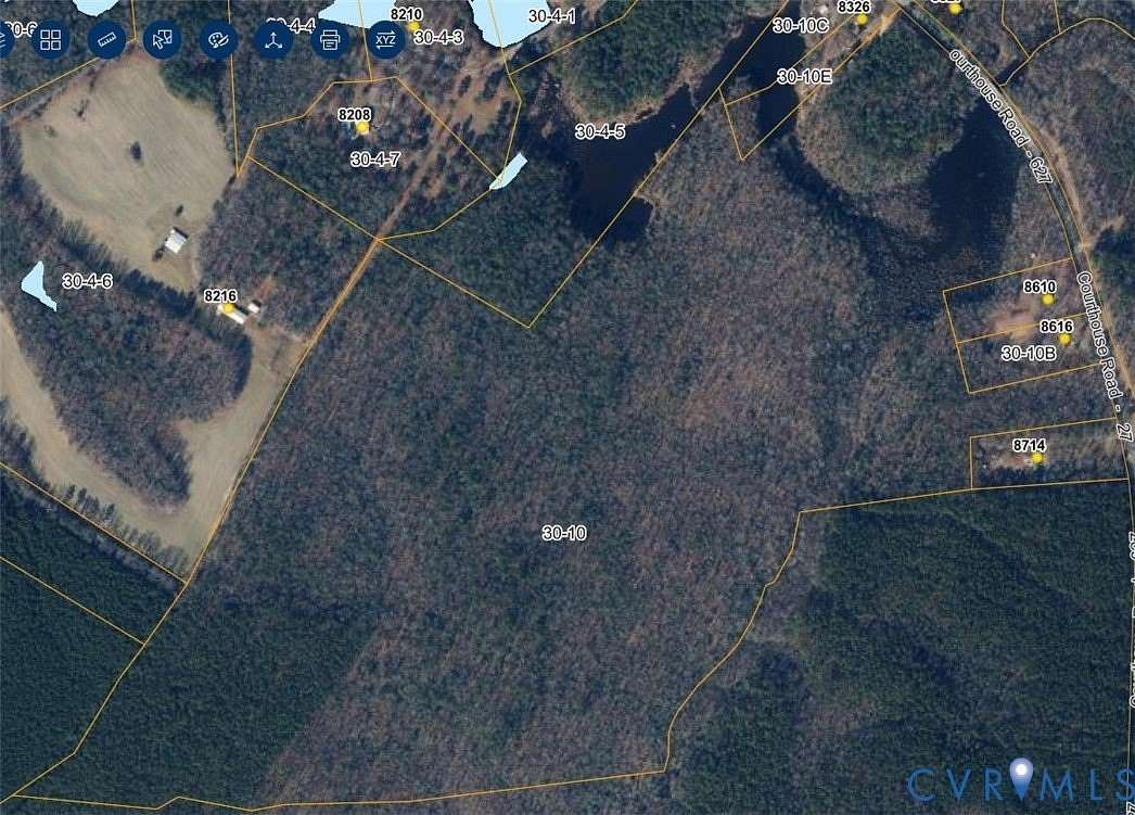 169 Acres of Recreational Land for Sale in Dinwiddie, Virginia