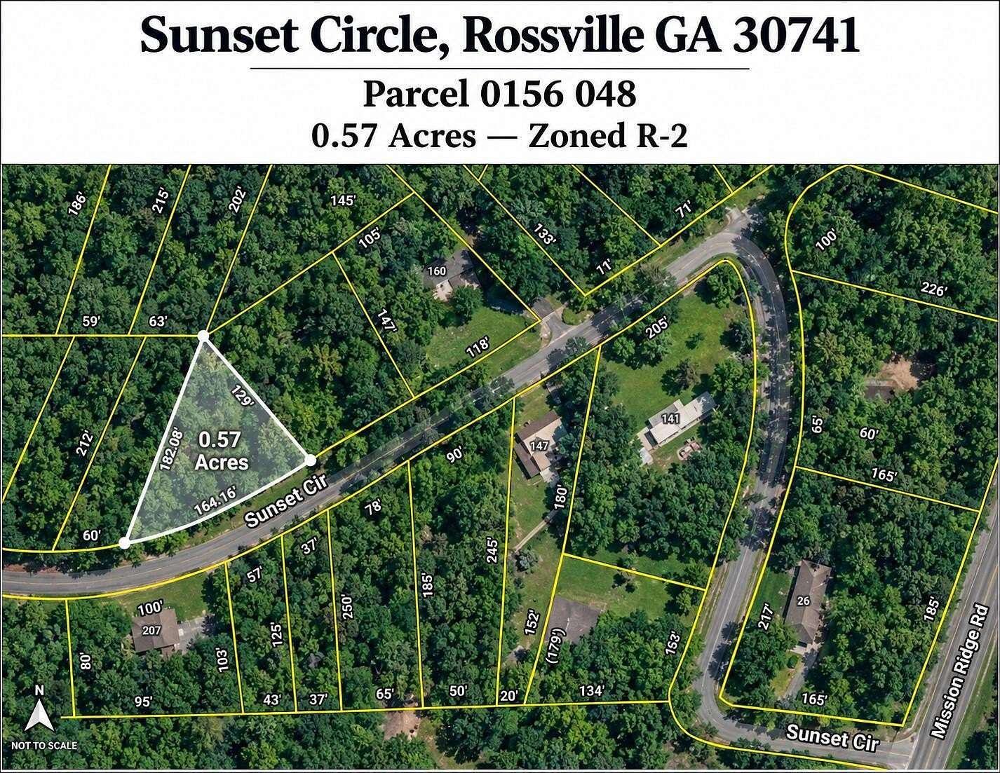 0.57 Acres of Residential Land for Sale in Rossville, Georgia