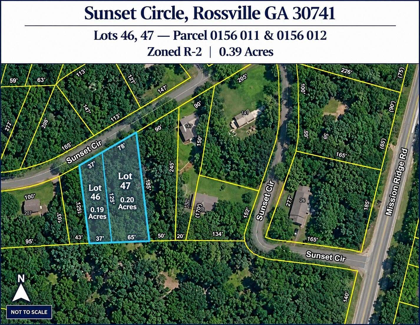Residential Land for Sale in Rossville, Georgia