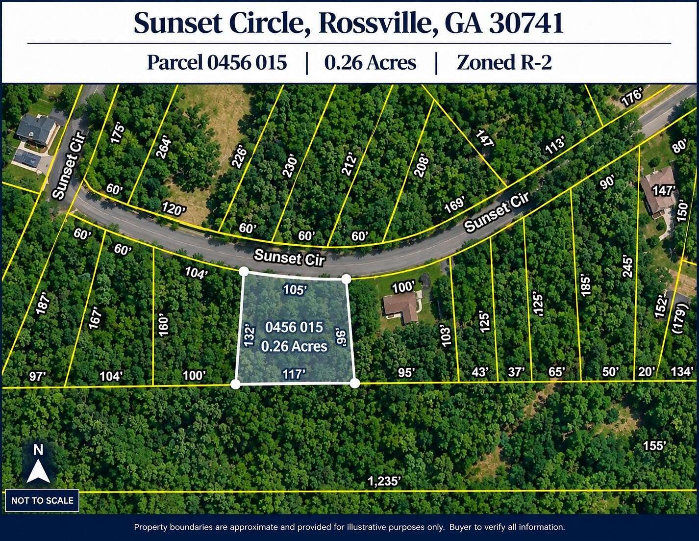 0.26 Acres of Residential Land for Sale in Rossville, Georgia