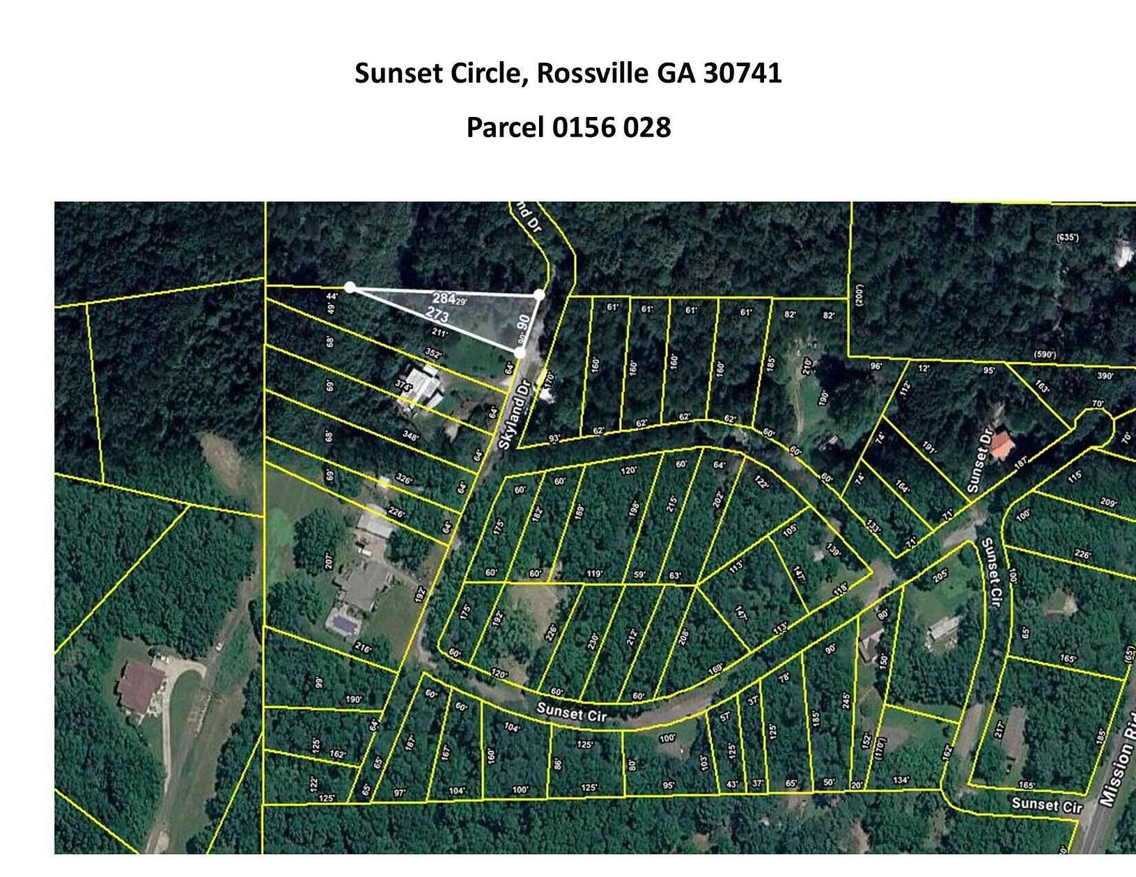0.44 Acres of Residential Land for Sale in Rossville, Georgia