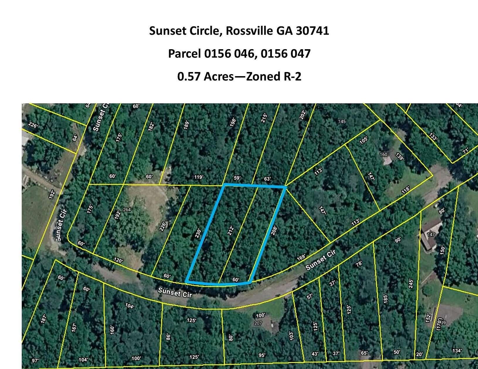 0.57 Acres of Residential Land for Sale in Rossville, Georgia