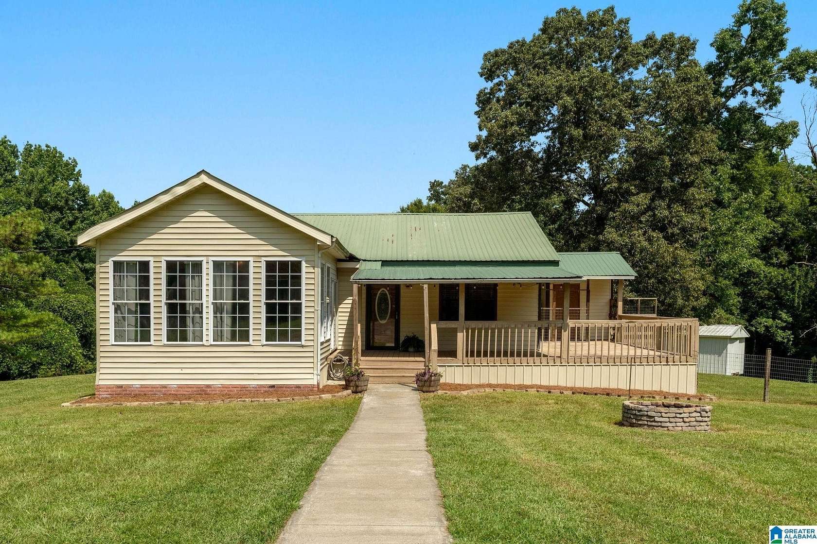 6.6 Acres of Land with Home for Sale in Empire, Alabama