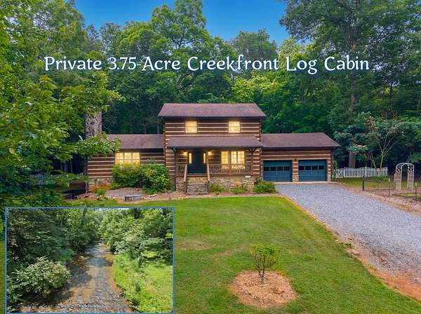 3.75 Acres of Land with Home for Sale in Franklin, North Carolina