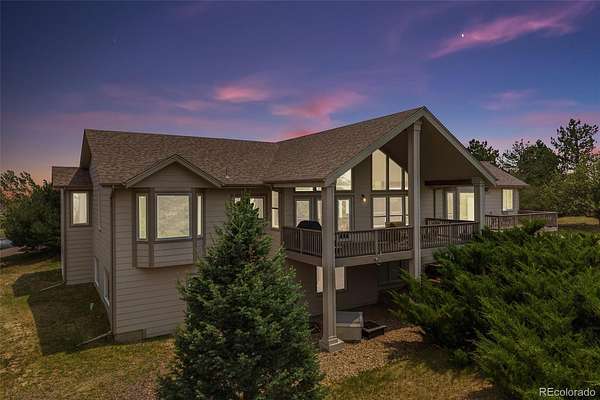39.3 Acres of Land with Home for Sale in Elizabeth, Colorado