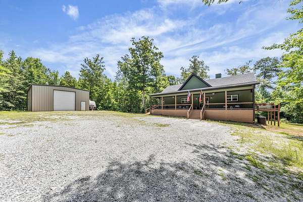 13.7 Acres of Recreational Land with Home for Sale in Eatonton, Georgia