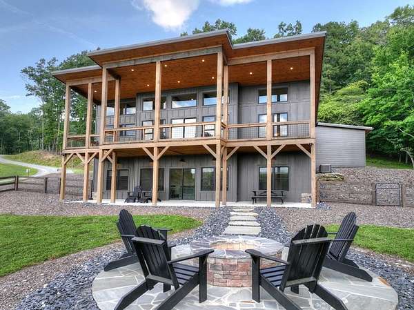 1.66 Acres of Land with Home for Sale in Blue Ridge, Georgia