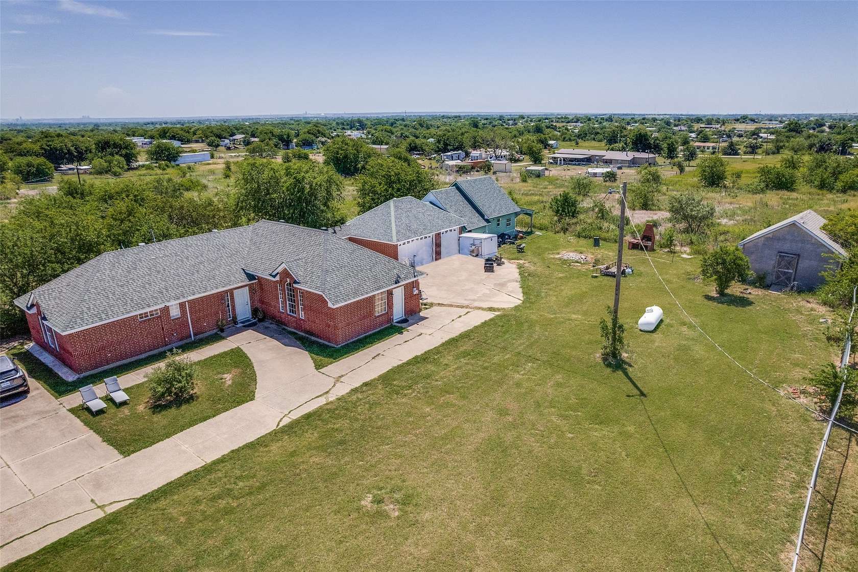 3.13 Acres of Land with Home for Sale in Alvarado, Texas
