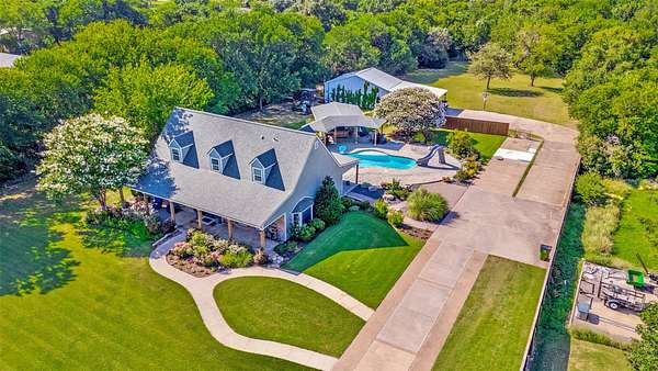 2 Acres of Land with Home for Sale in Mansfield, Texas