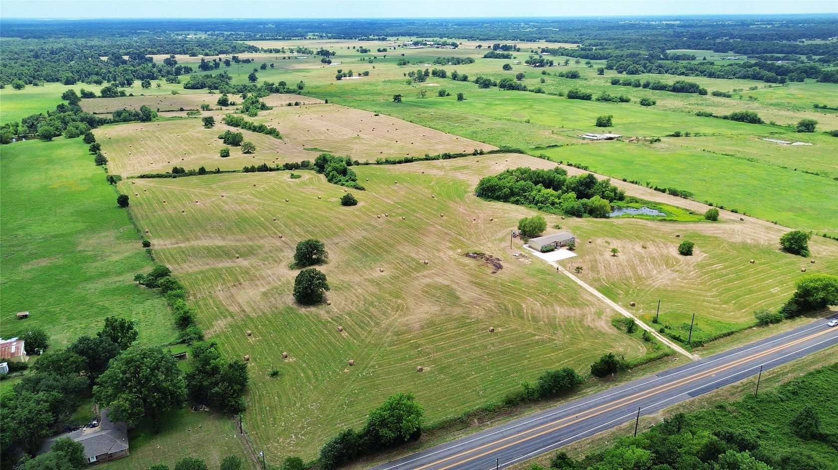 69 Acres of Land with Home for Sale in Sulphur Springs, Texas