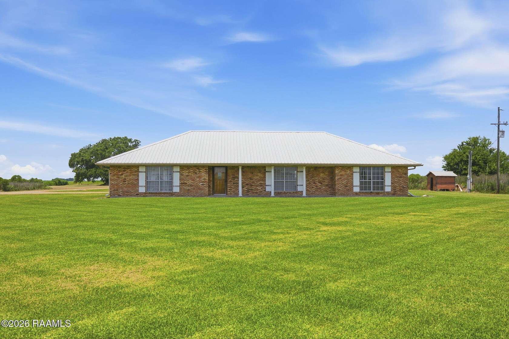 35 Acres of Land with Home for Sale in Gueydan, Louisiana