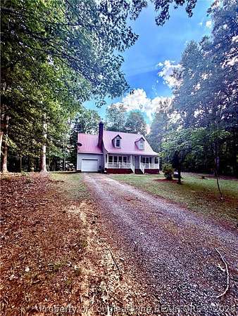 3.43 Acres of Land with Home for Sale in Moncure, North Carolina