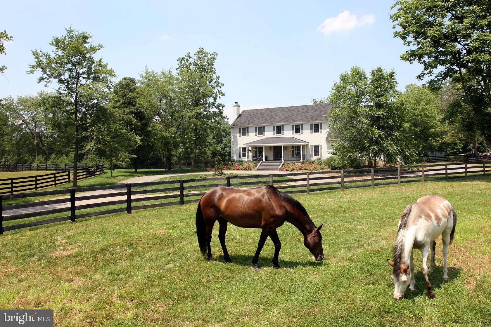 10 Acres of Land with Home for Sale in Great Falls, Virginia