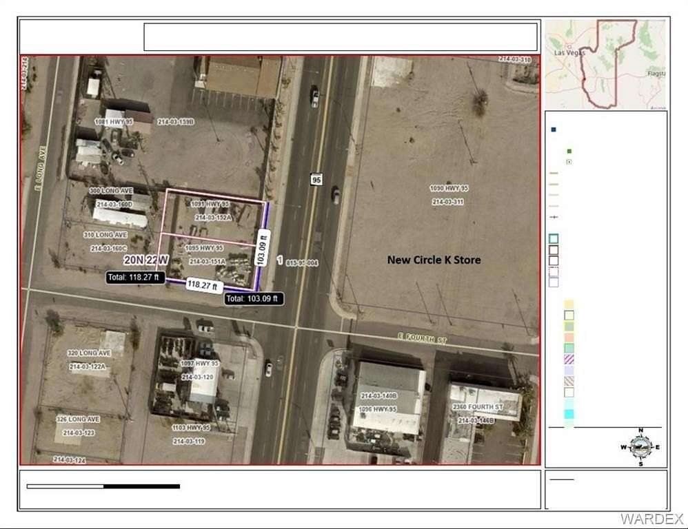 0.13 Acres of Commercial Land for Sale in Bullhead City, Arizona