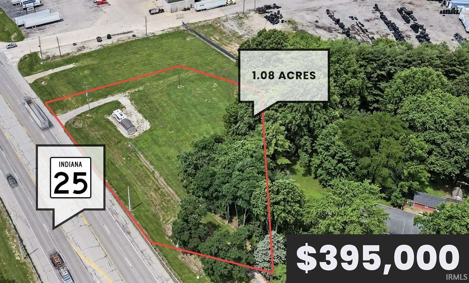 1.1 Acres of Mixed-Use Land for Sale in Lafayette, Indiana