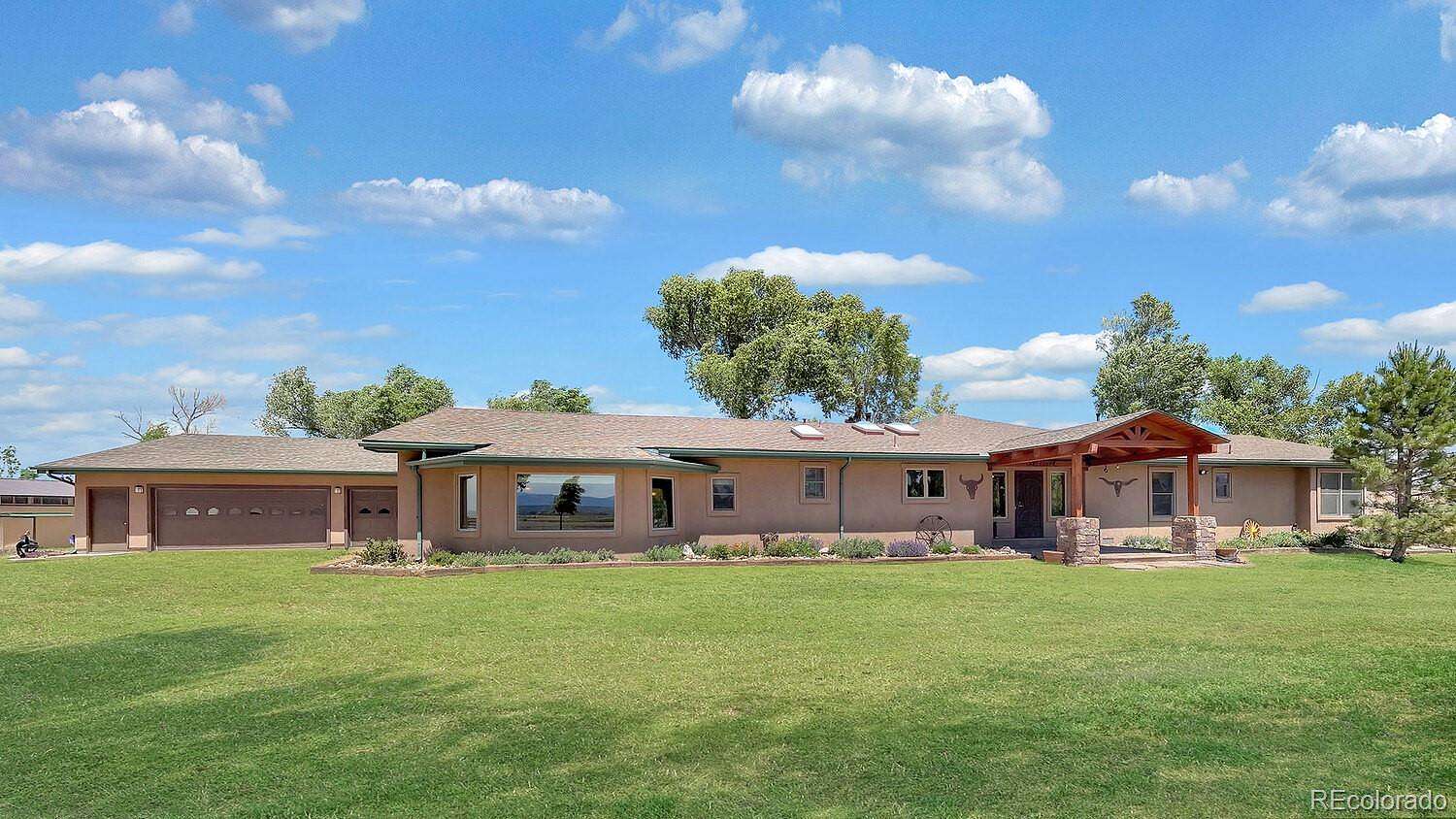 282 Acres of Agricultural Land with Home for Sale in San Acacio, Colorado