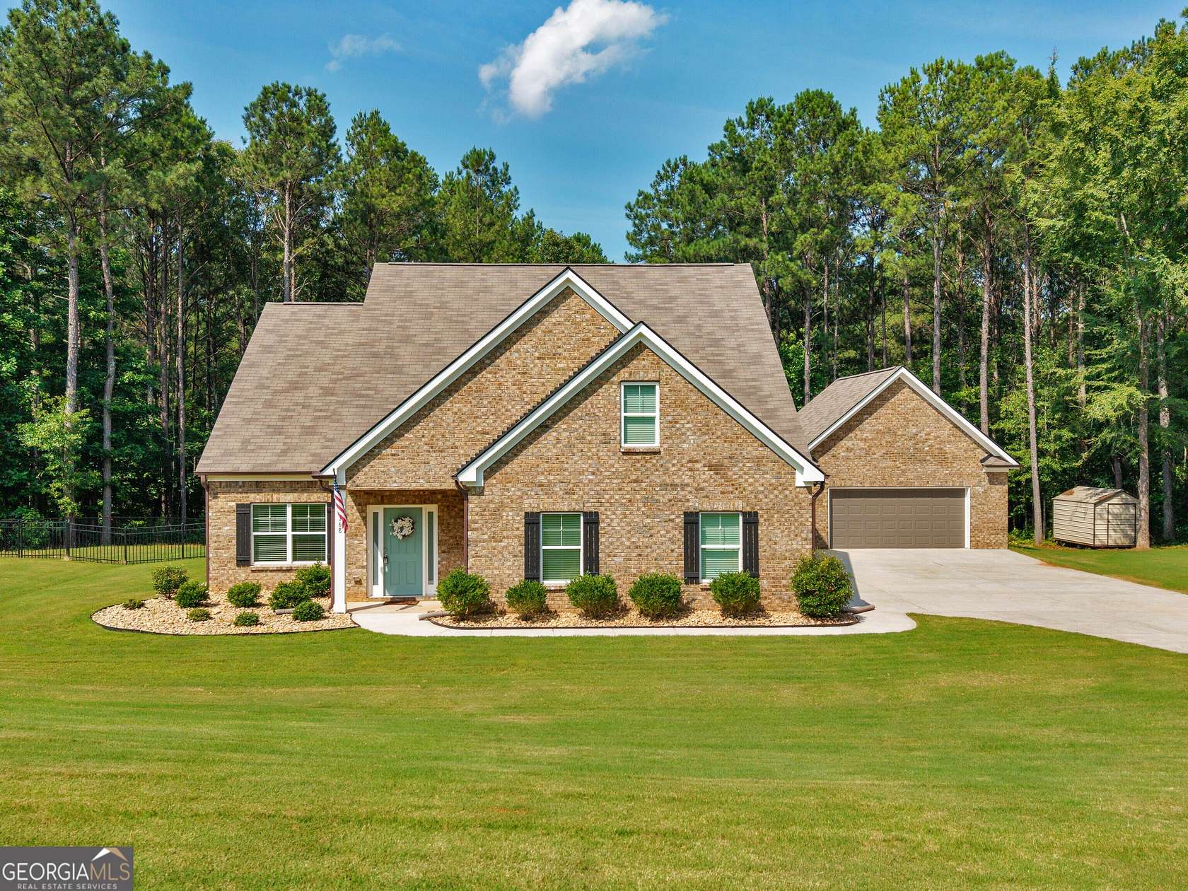 2 Acres of Land with Home for Sale in Jackson, Georgia