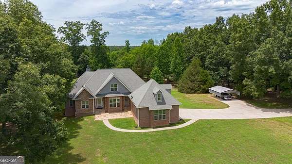 36 Acres of Recreational Land with Home for Sale in Waco, Georgia