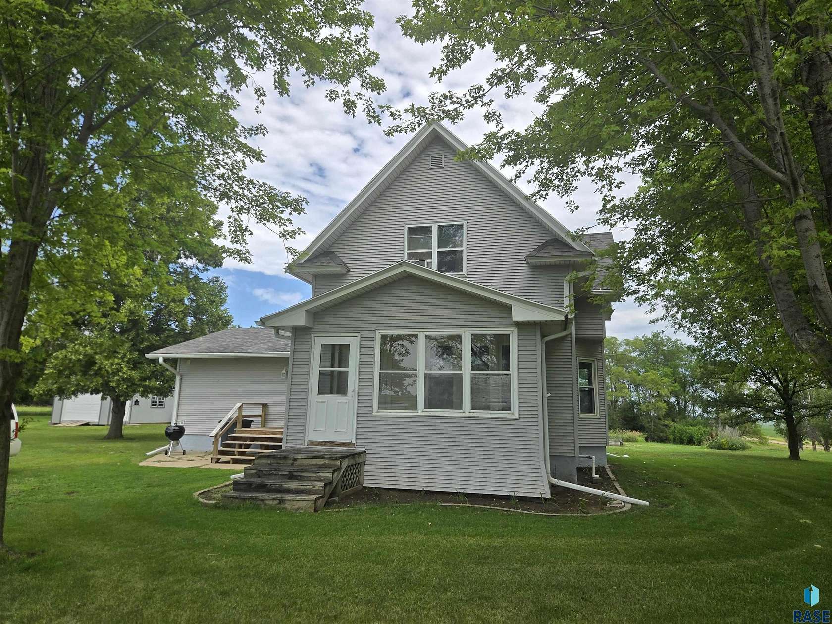 7.2 Acres of Land with Home for Sale in Rutland, South Dakota