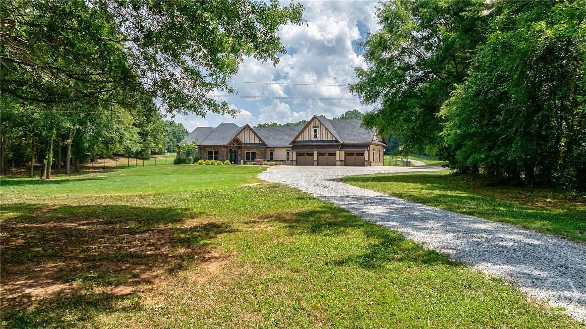 7.83 Acres of Land with Home for Sale in Jefferson, Georgia