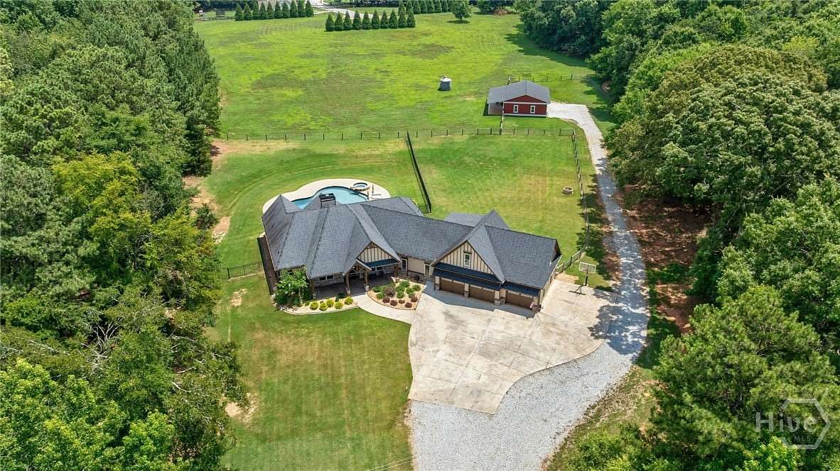 7.83 Acres of Land with Home for Sale in Jefferson, Georgia