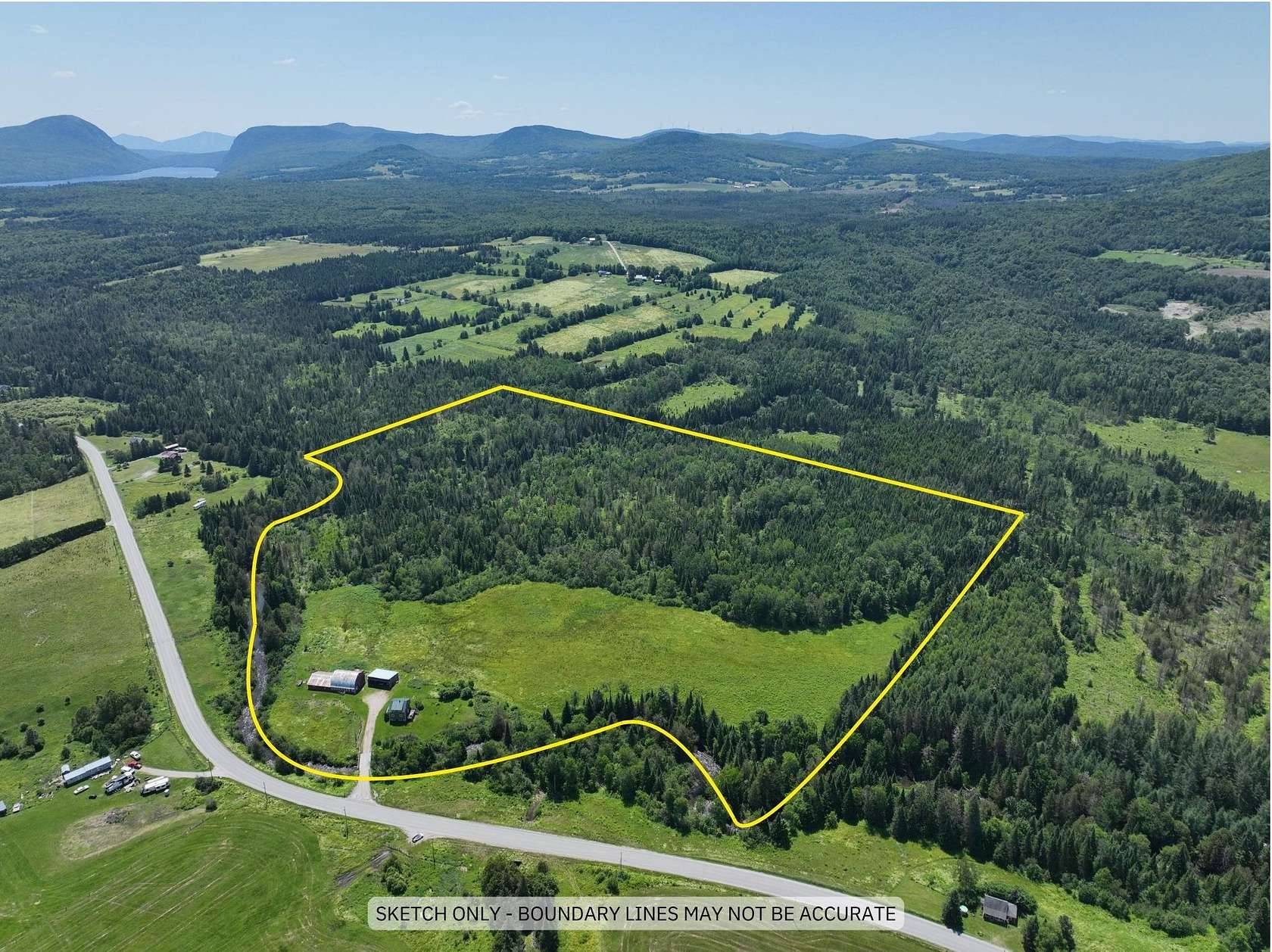 50 Acres of Land with Home for Sale in Brownington Town, Vermont