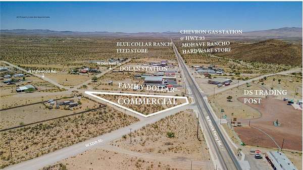 1.5 Acres of Commercial Land for Sale in Dolan Springs, Arizona