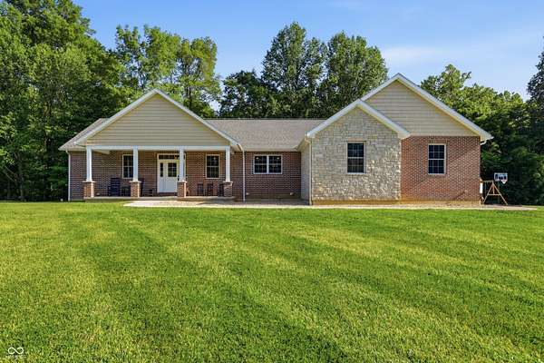 9.59 Acres of Land with Home for Sale in Greensburg, Indiana