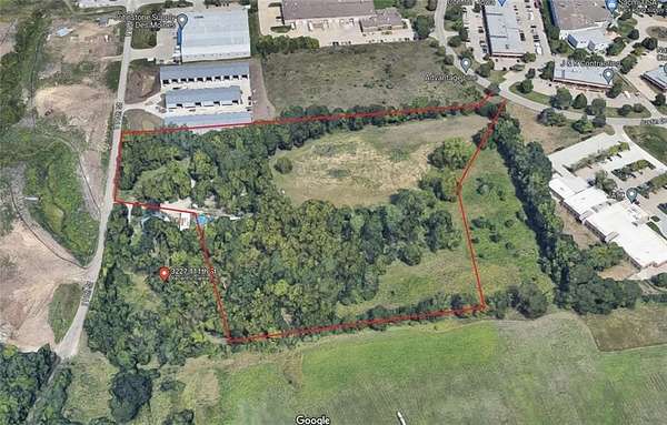 9.17 Acres of Commercial Land for Sale in Urbandale, Iowa