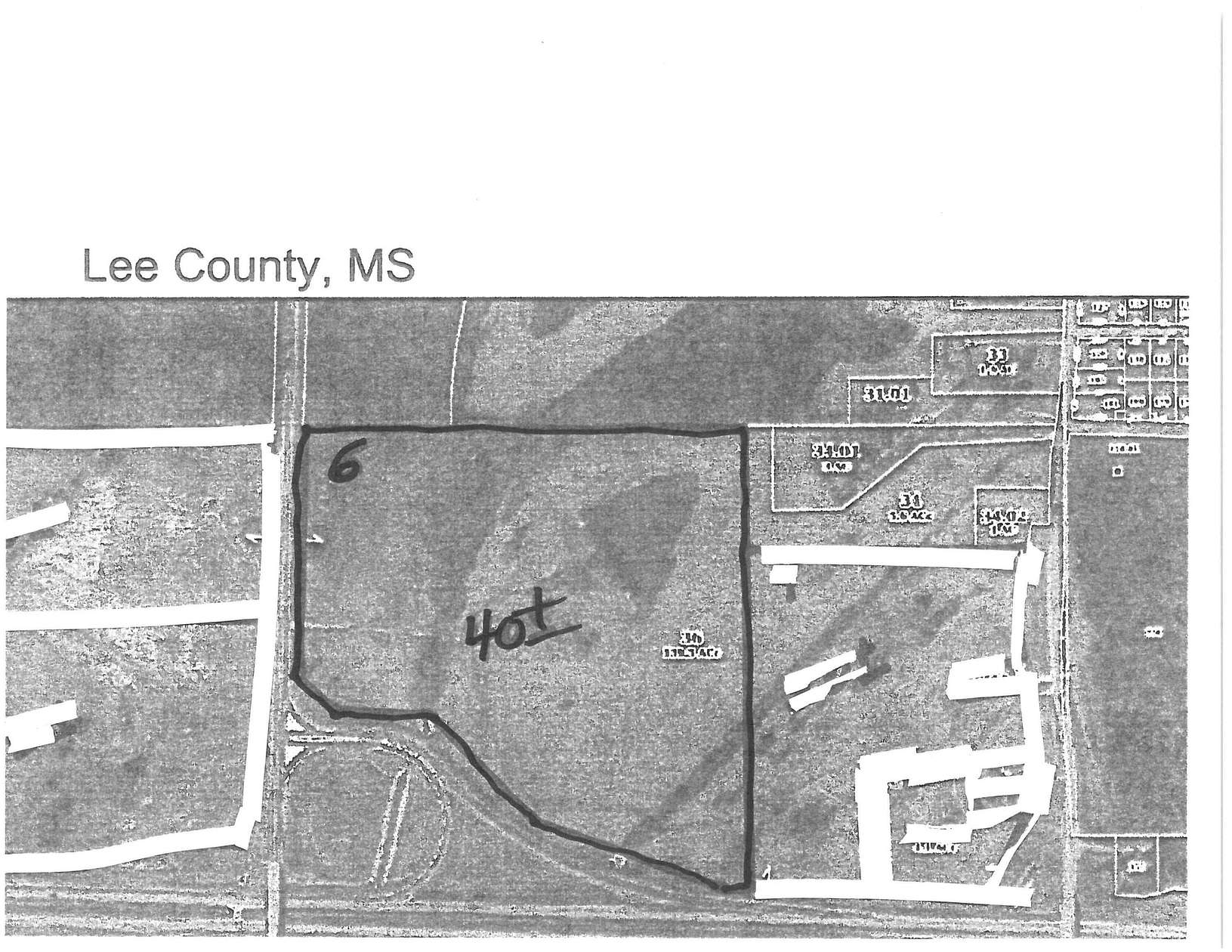40 Acres of Land for Sale in Tupelo, Mississippi