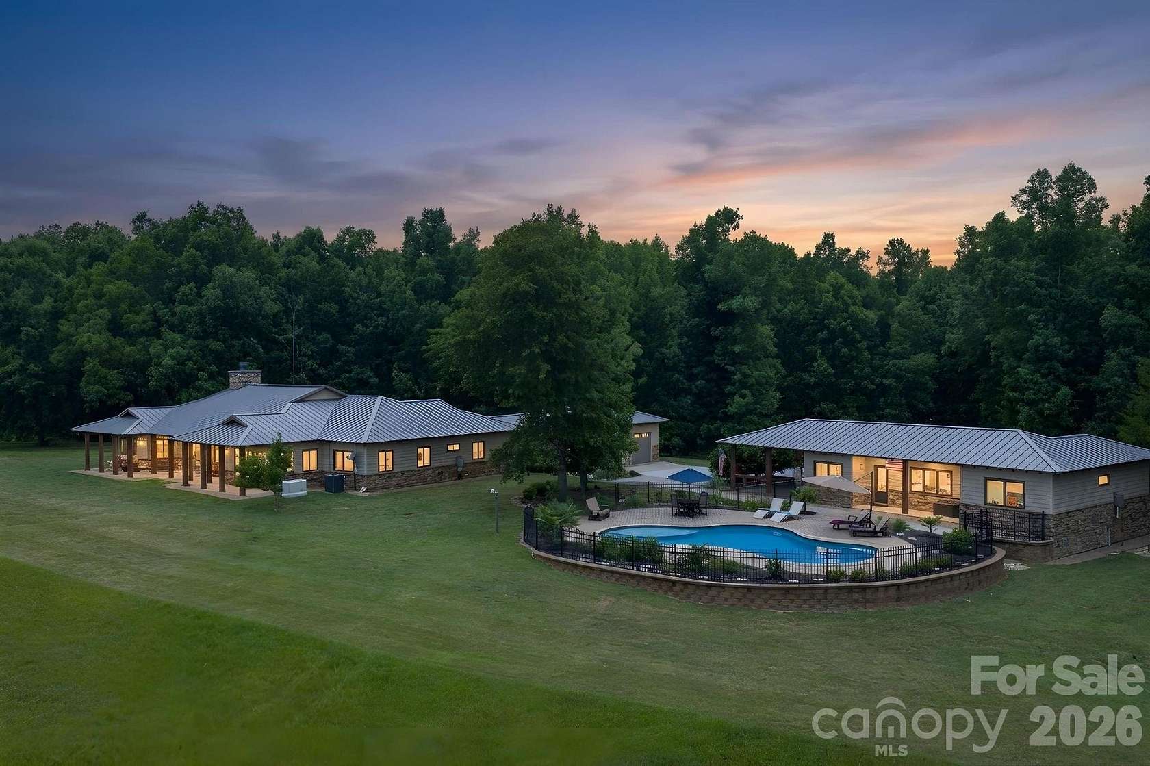 63 Acres of Land with Home for Sale in Lancaster, South Carolina