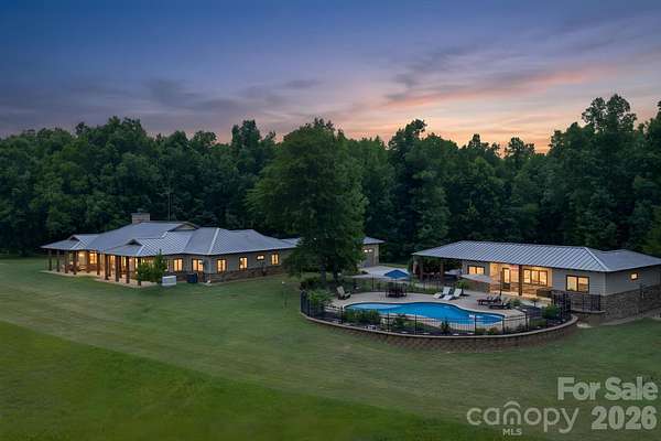 63 Acres of Land with Home for Sale in Lancaster, South Carolina