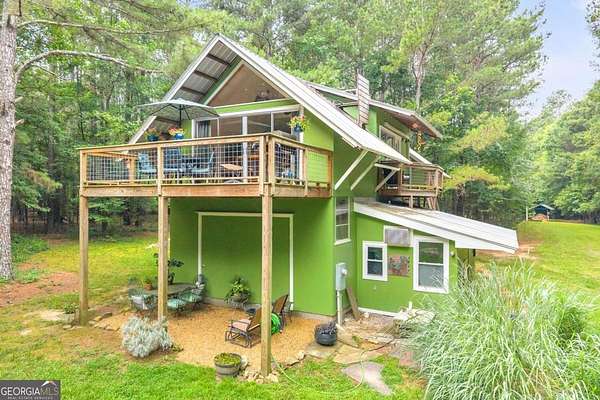 16 Acres of Land with Home for Sale in Crawford, Georgia