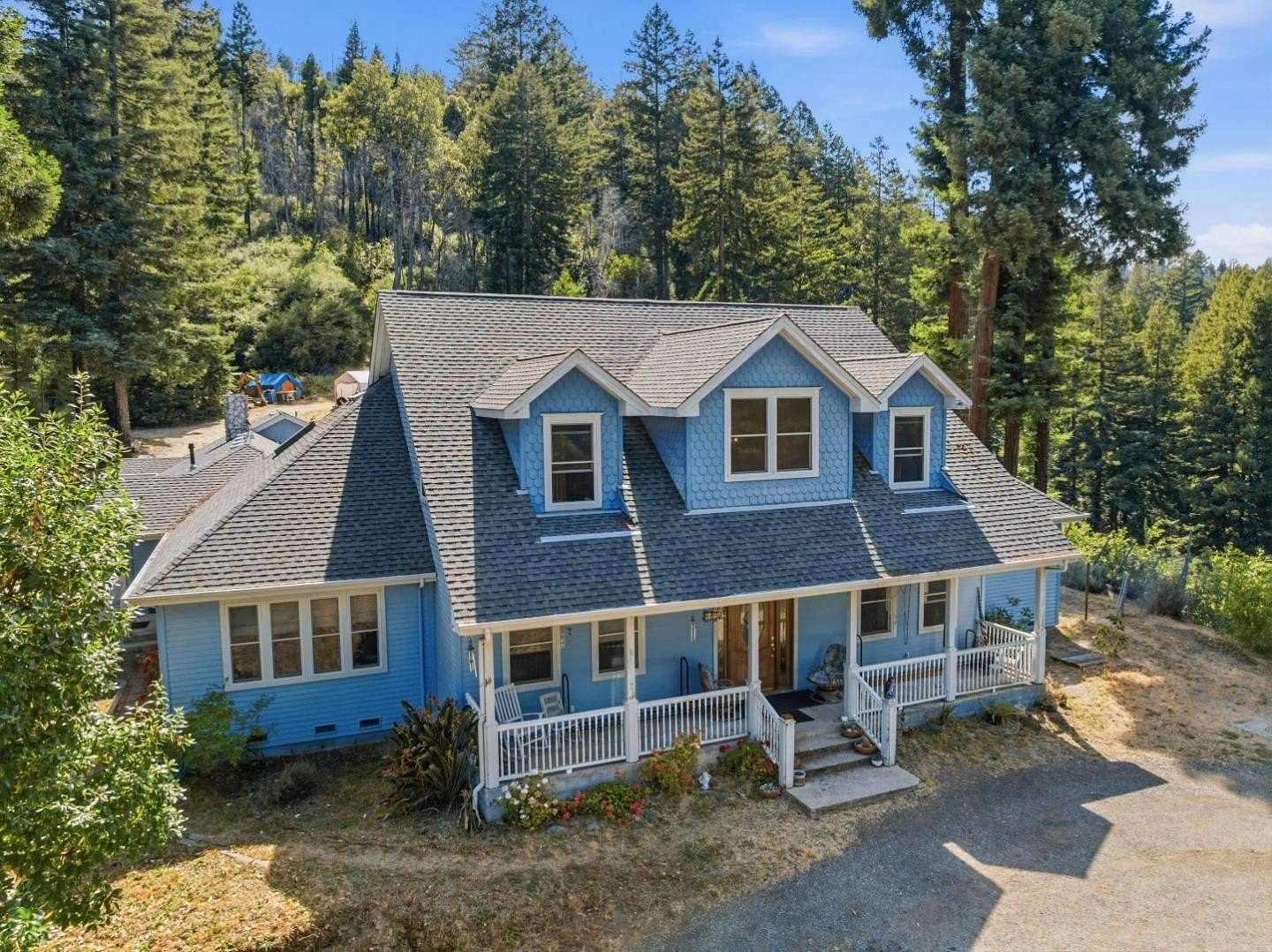 27.7 Acres of Agricultural Land with Home for Sale in Boulder Creek, California