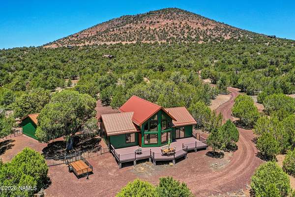 6 Acres of Land with Home for Sale in Williams, Arizona
