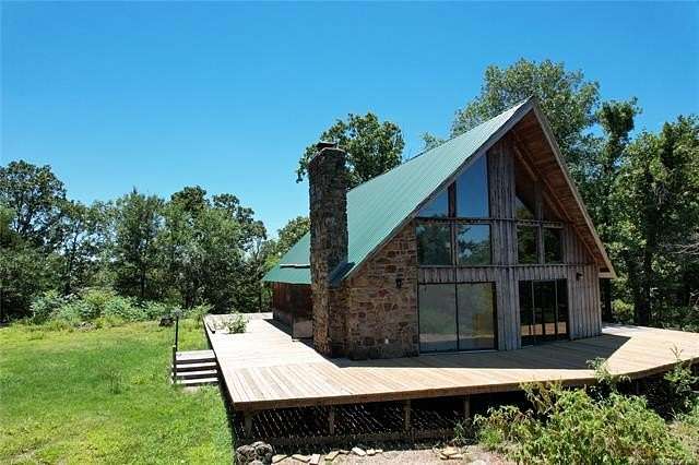 17 Acres of Land with Home for Sale in Bokoshe, Oklahoma
