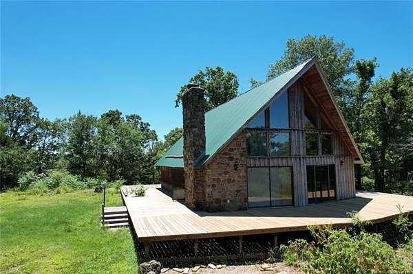 17 Acres of Land with Home for Sale in Bokoshe, Oklahoma