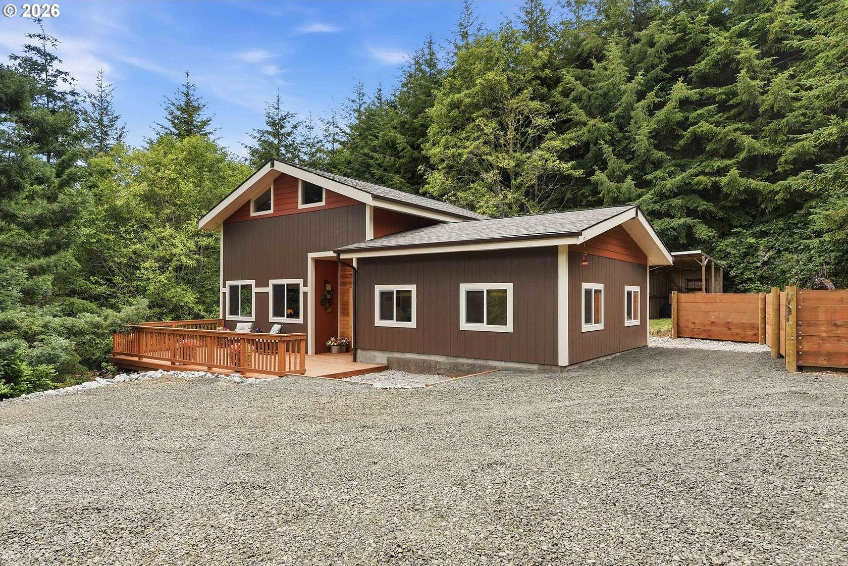 3.2 Acres of Land with Home for Sale in Coos Bay, Oregon