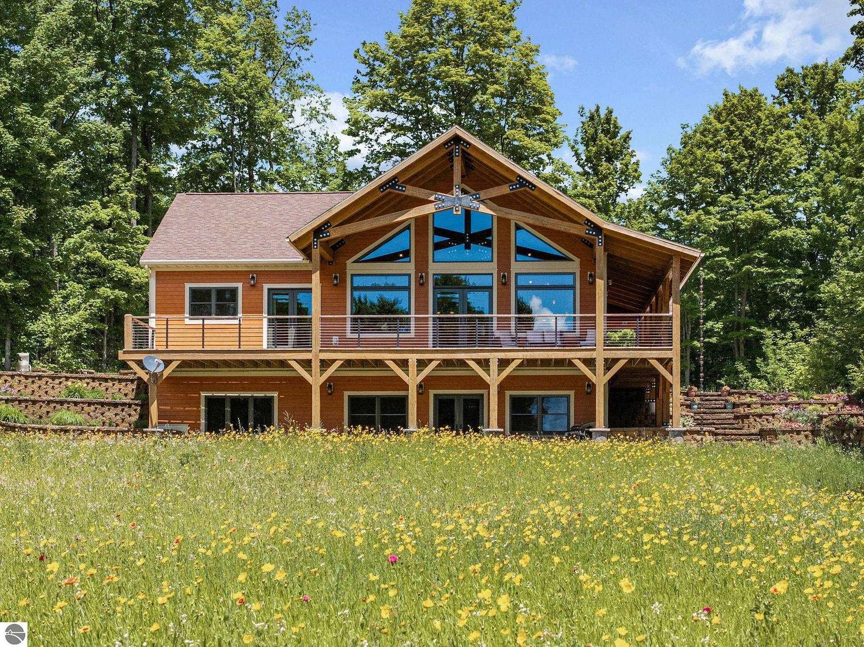 29.3 Acres of Recreational Land with Home for Sale in Copemish, Michigan