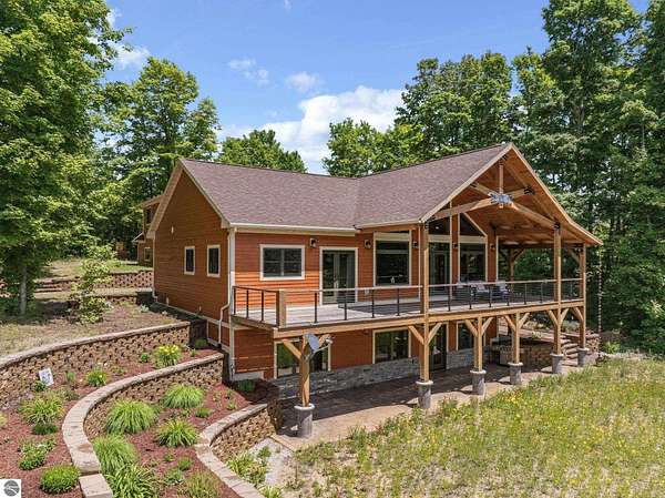 29.3 Acres of Recreational Land with Home for Sale in Copemish, Michigan