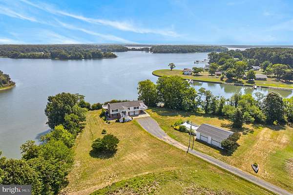 6 Acres of Land with Home for Sale in Abell, Maryland