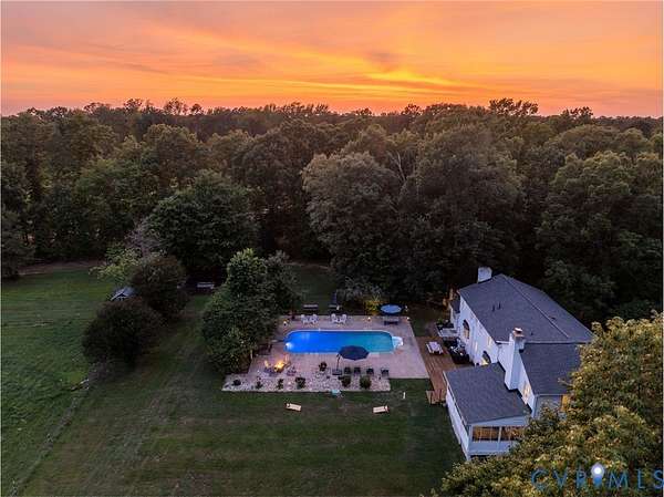 13.3 Acres of Land with Home for Sale in Ashland, Virginia