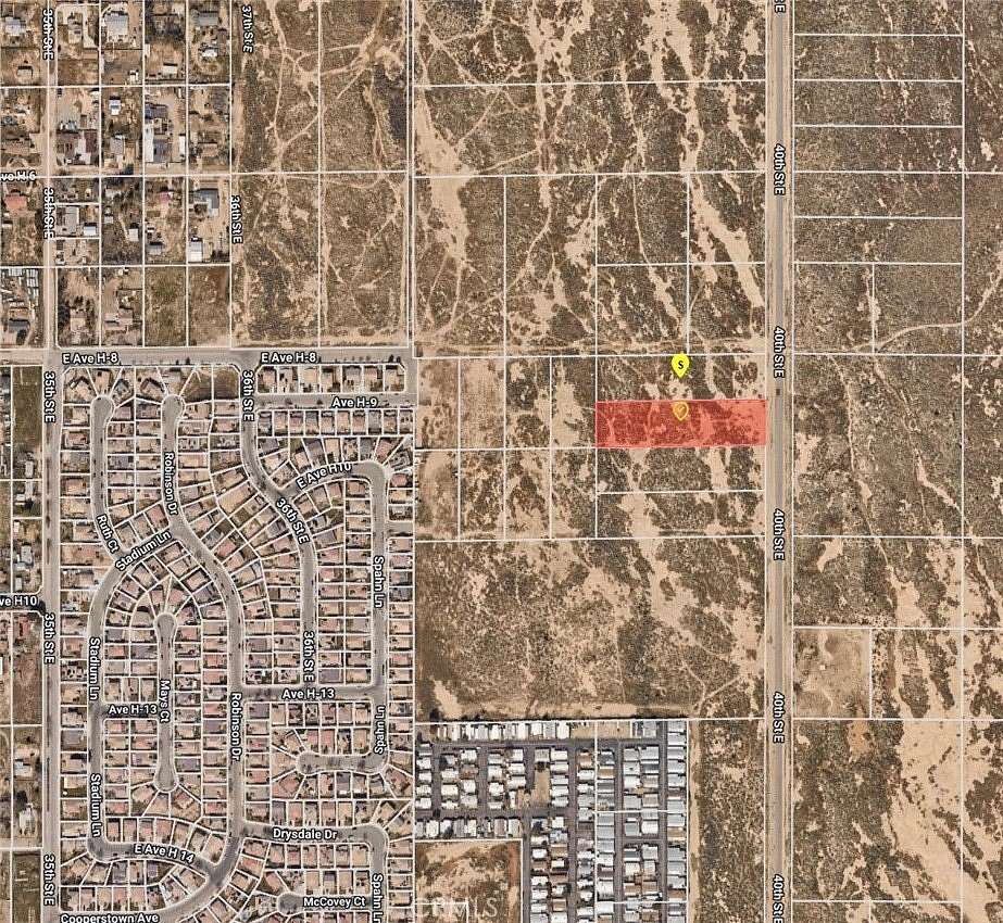 2.39 Acres of Land for Sale in Lancaster, California