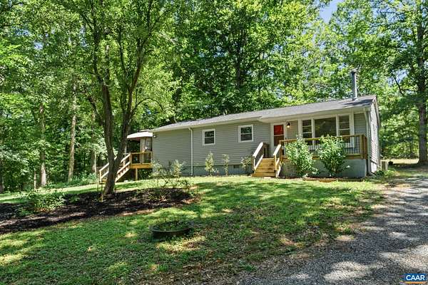 5.13 Acres of Land with Home for Sale in Zion Crossroads, Virginia