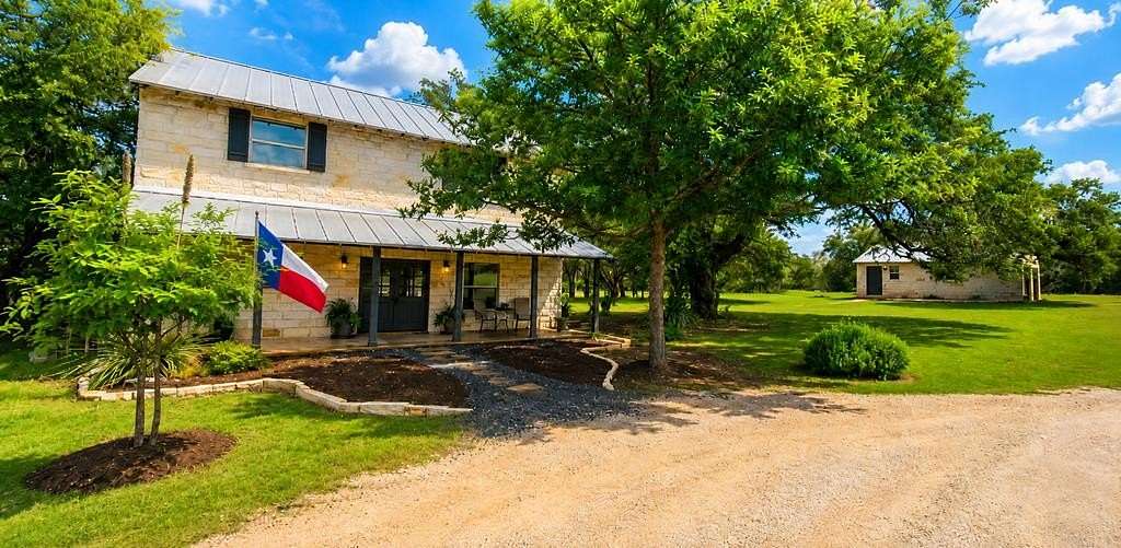 12.5 Acres of Land with Home for Sale in Johnson City, Texas